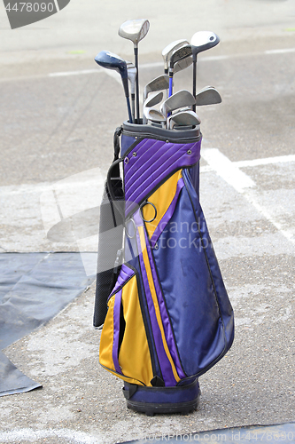 Image of Golf Clubs in Bag