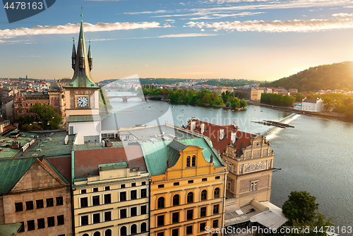 Image of The river Vltava