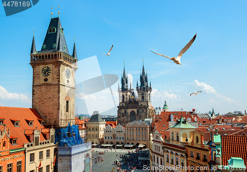 Image of Chimes and Tynsky cathedral