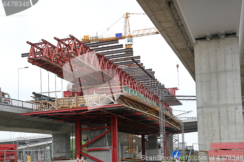 Image of Bridge Overpass Construction