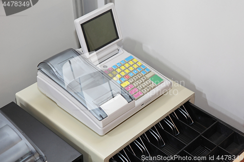 Image of Empty Cash Register