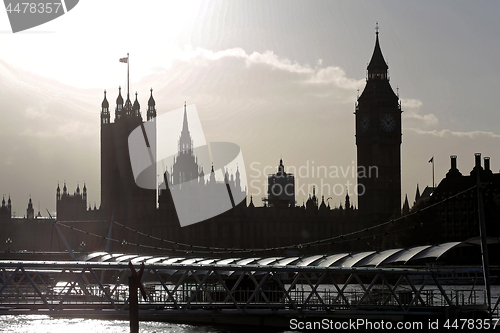 Image of London Landmark Silhouette