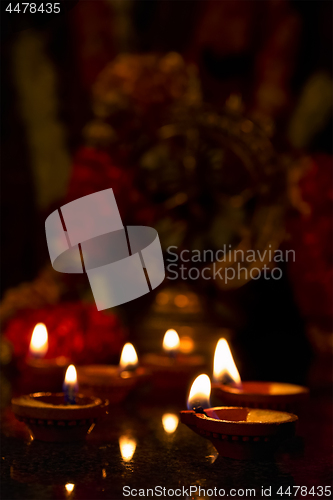 Image of Diwali lights