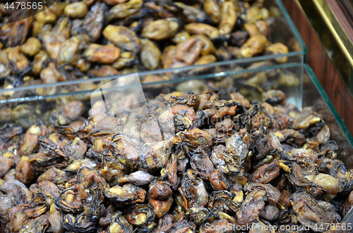 Image of Dried oysters in the market