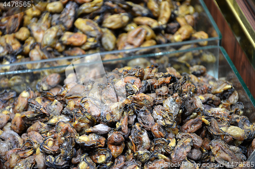 Image of Dried oysters in the market