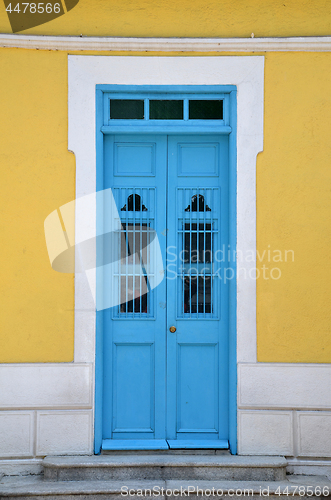 Image of Door of Portuguese architecture