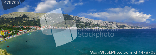 Image of Baska Beach Panorama