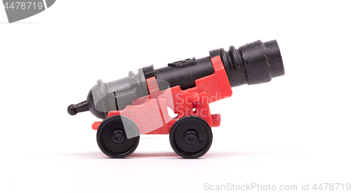 Image of Old plastic toy, canon