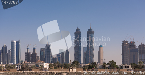 Image of Panorama Dubai city