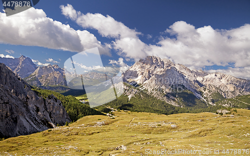 Image of Dolomites mountains landscape