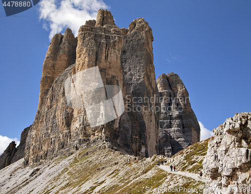 Image of Dolomites mountains landscape