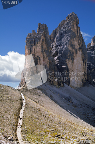 Image of The Tre Cime di Lavaredo