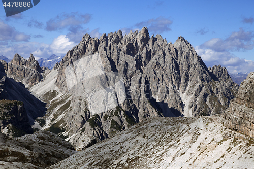 Image of Dolomites mountains landscape