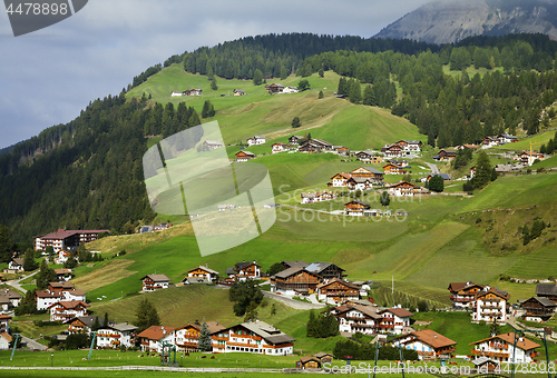 Image of Village in Dolomites