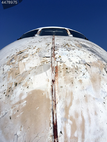 Image of Old rusty airplane