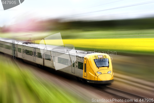 Image of Train in motion