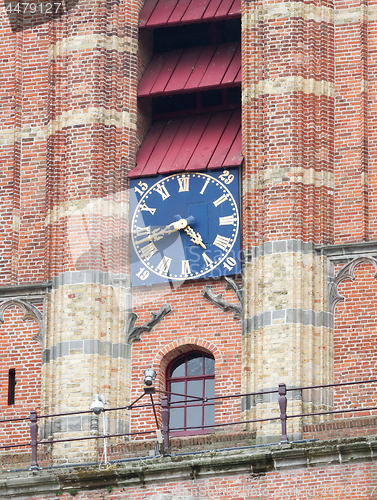 Image of Old clock on a building