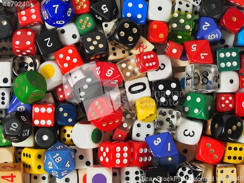 Image of Cube dice collection