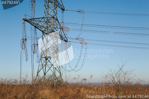 Image of Electric lines collapsed