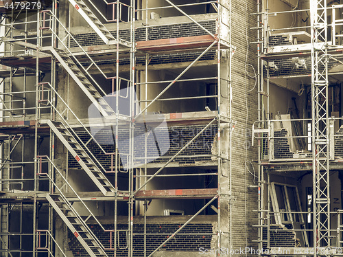 Image of Vintage looking Scaffolding