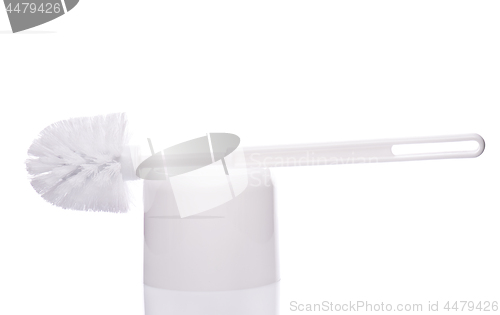 Image of White Toilet Brush