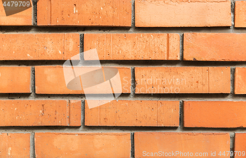 Image of close up of brick wall texture