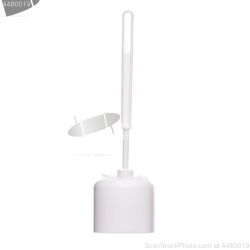 Image of White Toilet Brush