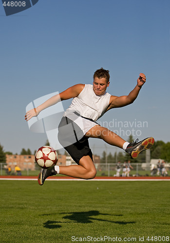 Image of Soccer trick shot