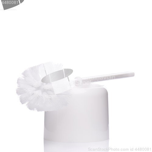 Image of White Toilet Brush