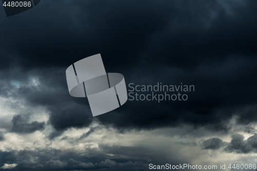 Image of Autumn dark Rain Clouds