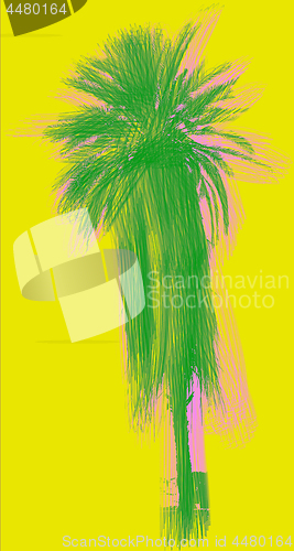 Image of Poster with palm tree