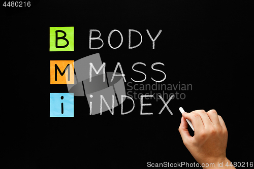 Image of BMI - Body Mass Index Acronym Concept