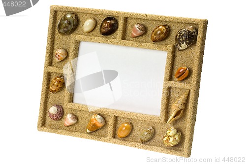 Image of Seashells photo frame

