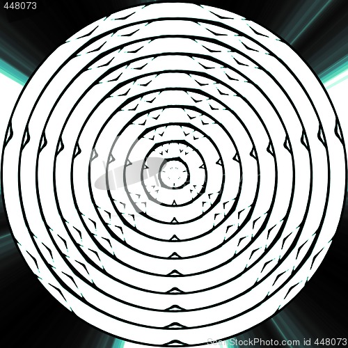Image of Abstract 3d background