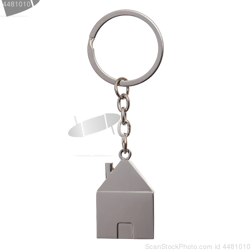 Image of House shaped keychain