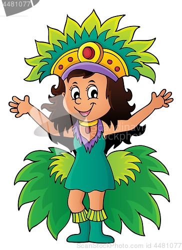 Image of Happy samba dancer theme image 1