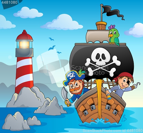 Image of Image with pirate vessel theme 5