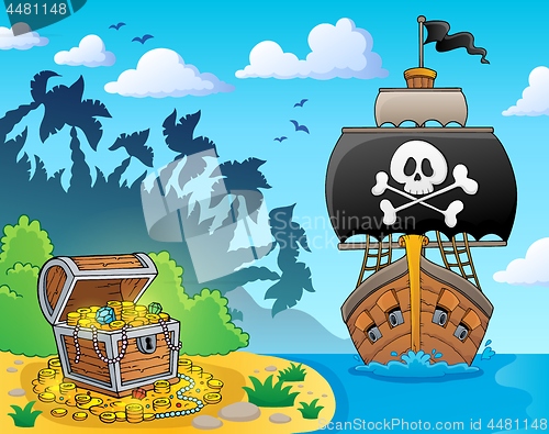 Image of Image with pirate vessel theme 3