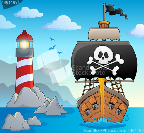 Image of Image with pirate vessel theme 2