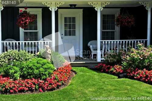 Image of Front yard of a house