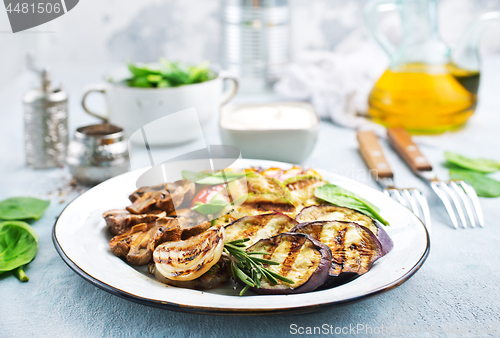Image of grilled vegetables