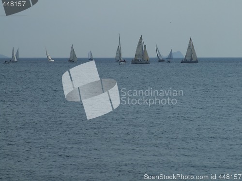 Image of sailboats