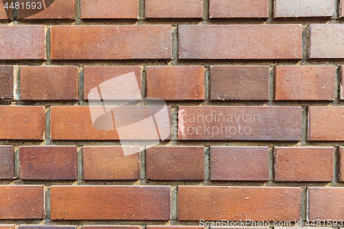 Image of close up of brick wall texture