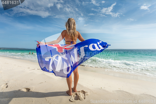 Image of Australia Day celebrations or Australian travel tourism