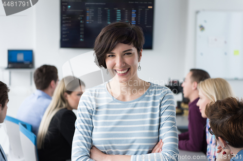 Image of Portrait of successful Businesswoman