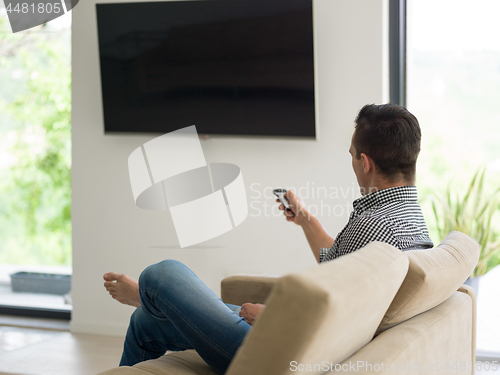 Image of young man enjoying free time