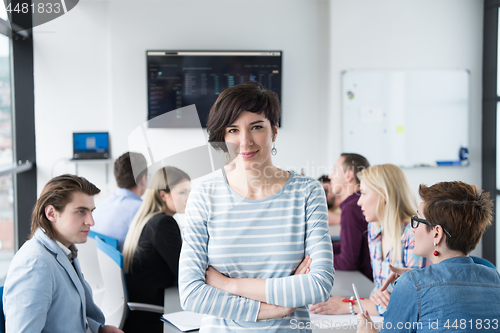 Image of Portrait of successful Businesswoman