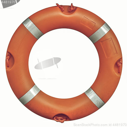 Image of Vintage looking Lifebuoy