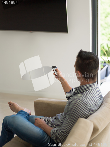 Image of young man enjoying free time