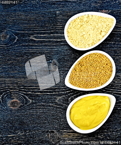 Image of Mustard different on board